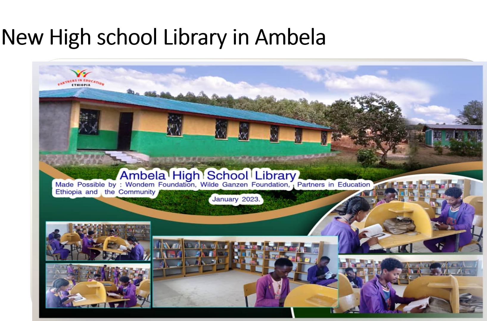 Ambela High School Library